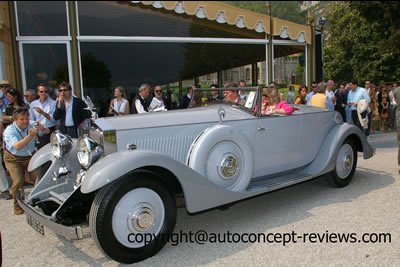 Rolls Royce Phantom II Continental coachwork by Hooper 1932 